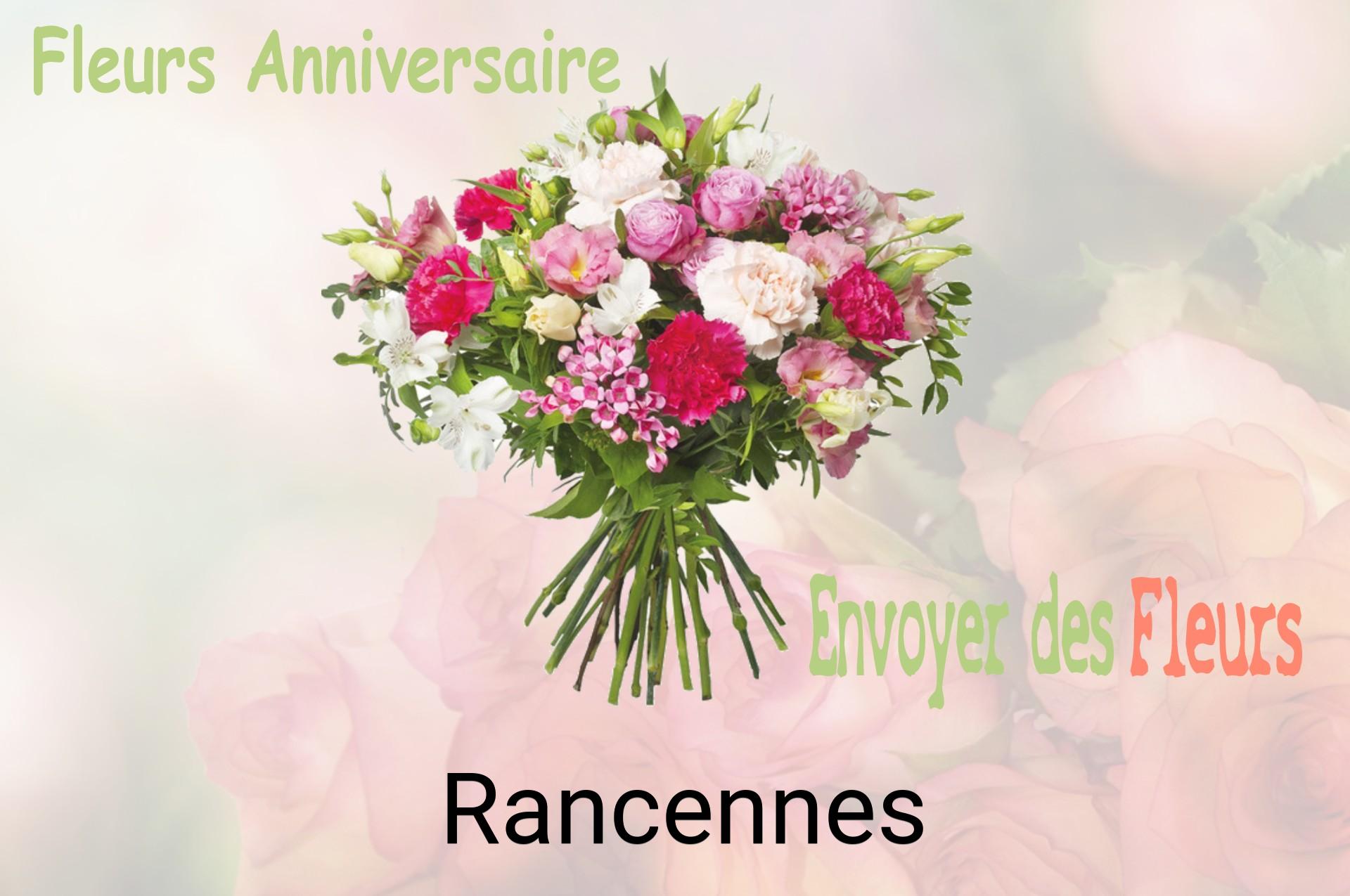 Bouquet de fleurs d’anniversaire livré à Rancennes